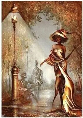 Produktbild von 40x30 cm Diamanten Malerei Zum Selbermachen DIY Diamond Painting Frau