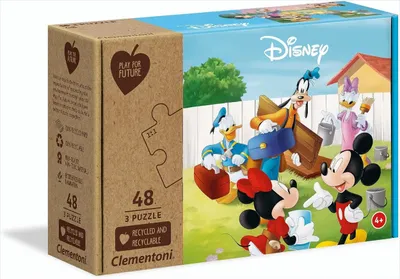Produktbild von Clementoni Puzzel Disney Mickey Mouse 3X48 Stukjes