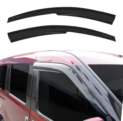Imagen del producto de Deflectores de viento y lluvia para Citroen Berlingo, modelos 2008-2018, de acrílico, 2 unidades