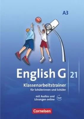 Obrázok produktu pre English G 21. Ausgabe A 3. Klassenarbeitstrainer mit Audios und Lösungen online