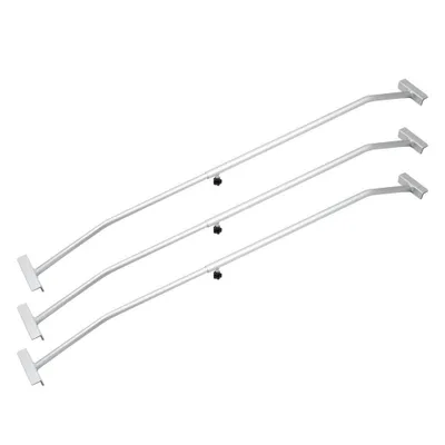 Produktbild von Bituxx 3er Set Anhänger Flachplanenbügel 140 - 210 cm Aluminium MS-19281