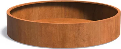 Produktbild von Adezz Circum mit Boden Pflanzgefäß aus Corten-Stahl Pflanzkübel Blumentopf