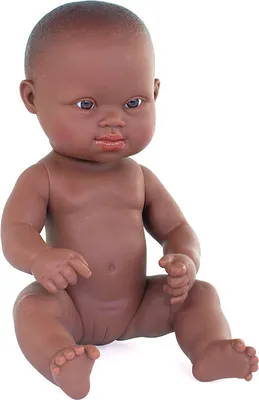 Produktbild von Miniland Afrikanische Babypuppe 32 Cm Rosa  Rosa One Size