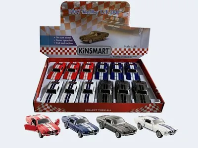 Produktbild von Welly Shelby GT-500 Metal Rückzug (Displ.=12)