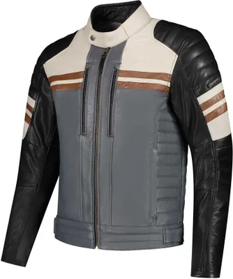Image de Rusty Stitches Steve Lederjacke S Mann S