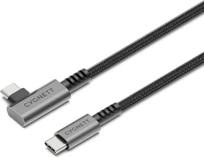 Obrázok produktu pre Cygnett CY5104PCTYC, 1 m, USB C, USB C, USB 3.2 Gen 1 (3.1 Gen 1), 10 Gbit/s, Čierna