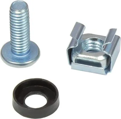 Obrázek produktu pro Upevňovací sada M6, šrouby 20 mm, 50 kusů, stříbrná, sada