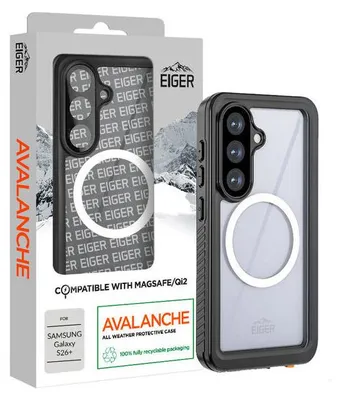 Produktbild von Eiger Avalanche Case für Samsung Galaxy S26+, schwarz