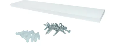 Immagine prodotto di Scaffale galleggiante 118 x 24 cm bianco - Per pezzo