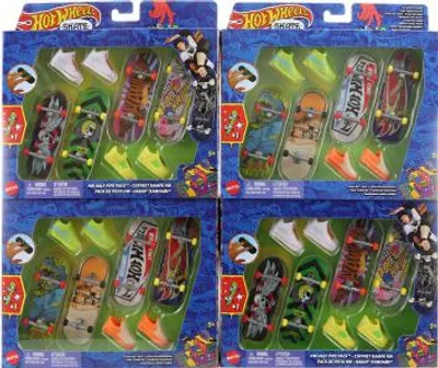 Obrázek produktu pro Hot Wheels Action HGT84, Sada prstového skateboardu, 5 rok/roky, Plast, Vícebarevný
