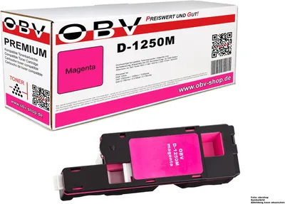 Produktbild von OBV Kompatibel 593-11018 9RGVT Toner passend für Dell 1250 1250c 1350cnw 1355cn 1355cnw - magenta 1400 Seiten
