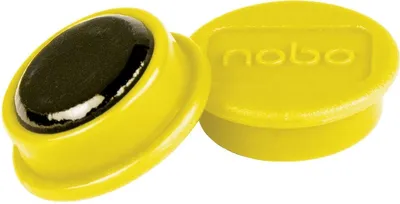 Zdjęcie produktu dla Nobo 1915295, Magnes na tablicę, Żółty, 24 mm, 16 mm, 24 mm, 120 mm