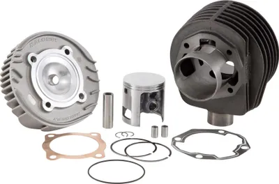 Produktbild von Zylinderkit Sport Malossi 139ccm MKIII für Vespa P80X / PX 80 E - Ø 61,0mm, Grauguss, 7 ÜS, Standard Hub, inkl. Kopf