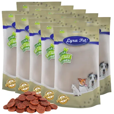 Produktbild von Hundesnacks Ente 10 kg – Fettarm, leicht verdaulich, Trainingssnack für Welpen & Senioren