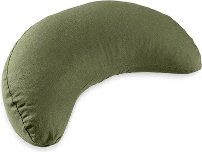 Produktbild von Famanu Yogakissen Halbe Mond - Meditationskissen mit 100% Baumwollbezug