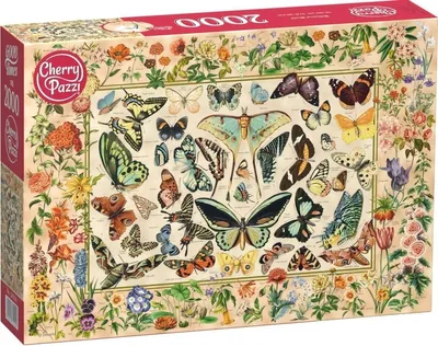 Zdjęcie produktu dla Puzzle 2000 CherryPazzi Botanical World 50224