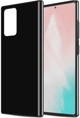 Produktbild von Cadorabo Hülle für Samsung Galaxy NOTE 20 PLUS Schutz Hülle in Schwarz Schutzhülle TPU Silikon Cover Etui Case