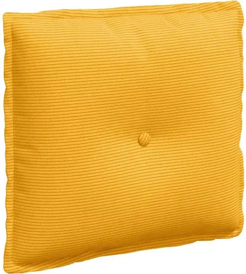 Produktbild von vidaXL Rückenkissen Helles Gelb 50 x 45 cm Cordstoff
