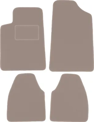 Produktbild von Velours-Autoteppiche für: Peugeot 607 Limousine (1999-2010) Beige