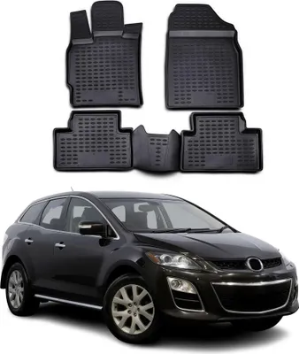 Immagine prodotto di 2006-2012 Mazda CX-7 Tappetini TPE Nero 4 pezzi