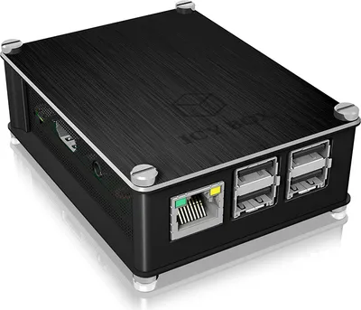 Produktbild von ICY BOX IB-RP102 Gehaeuse fuer Raspberry PI 2 und 3 aus Aluminium mit Zugang zu allen Anschluessen (60198)