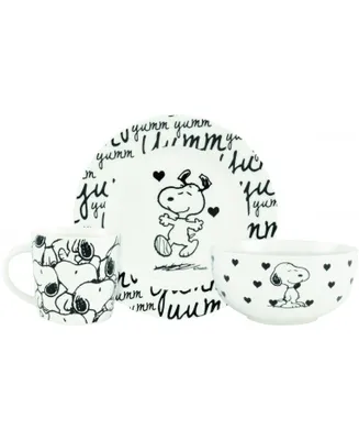 Produktbild von Peanuts - Frühstücksset, 3tlg. Snoopy