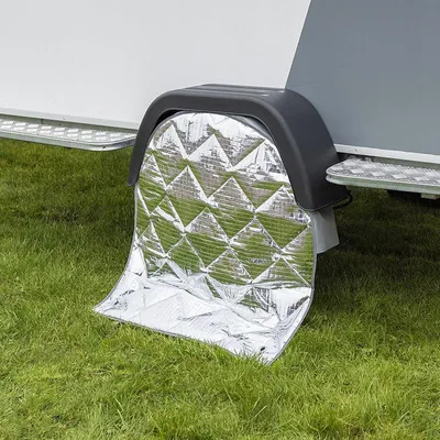 Productafbeelding van Wielbescherming voor banden van 15-17 inch, geschikt voor campers en caravans - Wielbeschermhoes tot 220 mm diep en 640 mm breed