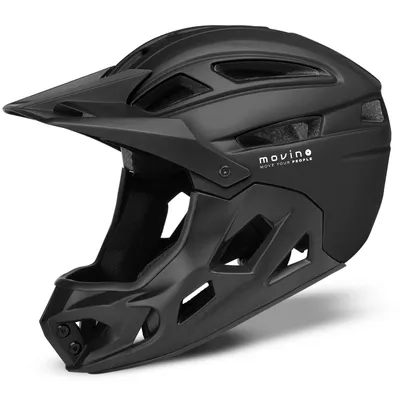 Produktbild von MOVINO Allroundhelm EDGE Fahrrad MTB Scooter In-Mold (Black)