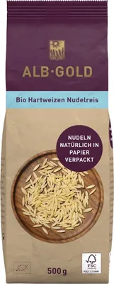 Immagine prodotto di Pasta di riso - grano duro 500g