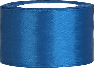 Image de Ruban de satin bleu clair l:38mm, L:25m