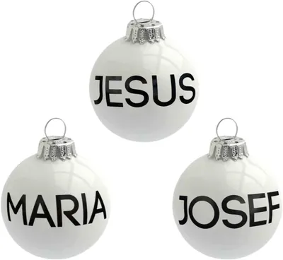Produktbild von Christbaumkugeln Krippenspiel - Die Krippe für den Weihnachts-Baum