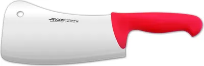 Image de Macheta Arcos couleur - Prof 297222 acier inoxydable nitrum et mangue ergonomique rouge plaque de polypropylène et de 20 cm de lame, et 4 mm d'épaisseur dans le boîtier