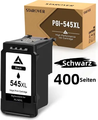 Produktbild von PG-545XL Ersatz für Canon 545 XL Tintenpatronen Kompatibel für Pixma MX495 TS3150 TR4550 iP2850 MG2450 MG2550S【ca.400 Seiten】