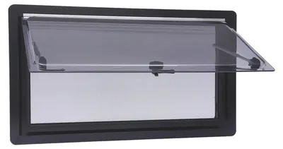 Productafbeelding van Ventilatievensters, duurzame materialen, ergonomische handgrepen, zwart