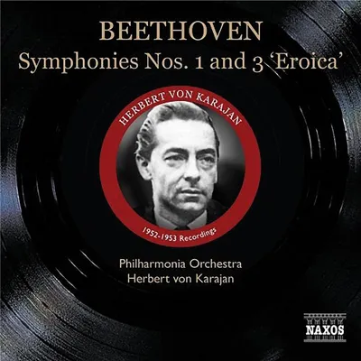 Imagen del producto de BEETHOVEN: Sinfonías nº 3 y 1 - Herbert von Karajan (1952)