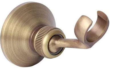 Immagine prodotto di Supporto regolabile in ottone per soffione doccia da bagno