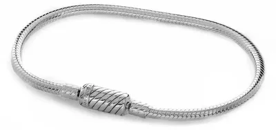 Produktbild von Pandora Moments Magnetverschluss Schlangen-Gliederarmband 590122C00 Damenarmband, Armbandumfang:21cm