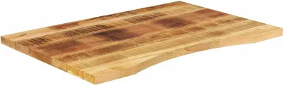 Obrázek produktu pro vidaXL Stolní deska s výklenkem 90x50x2,5 cm z masivního mangového dřeva