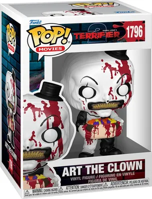 Produktbild von Terrifier 2 POP! Movies Vinyl Figur Art the Clown with Candy Filled Head 9 cm