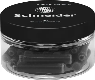 Produktbild von Tintenpatrone Standard schwarz Runddose VE=6x30 stück