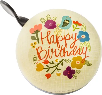 Produktbild von Liix Fahrradklingel Ding Dong , Happy Birthday