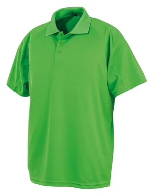 Produktbild von Spiro Impact Herren Performance Aircool Polo FK837 (L) (Limette)