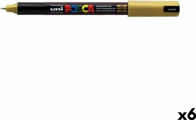 Zdjęcie produktu dla Marker POSCA PC-1MR Gold (6 sztuk)
