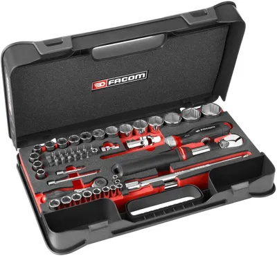 Image de Coffret de serrage et vissage OGV Grip 1/4'' et 1/2'' - FACOM RS.GRPPB