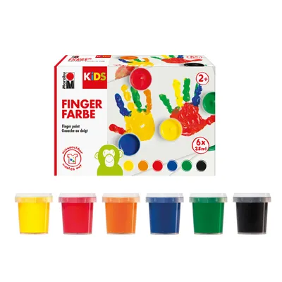 Produktbild von Fingerfarbe Kids35ml 6er Set
