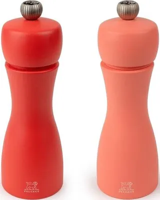 Productafbeelding van Peugeot Tahiti peper- en zoutmolenset, 2 stuks, 15 cm, rood