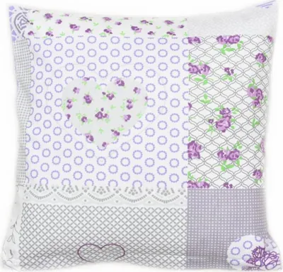 Zdjęcie produktu dla Poszewka krepa - 40x40 cm - fioletowa