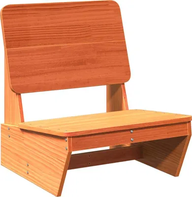 Produktbild von vidaXL Gartenstuhl Wachsbraun 60x64x70,5 cm Massivholz Kiefer