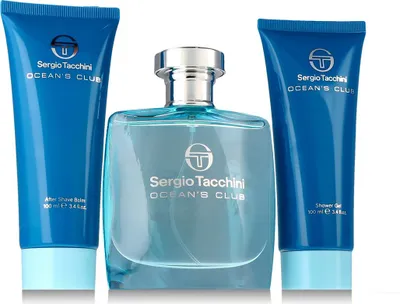 Zdjęcie produktu dla Sergio Tacchini Ocean's Club EDT 100 ml + ASB 100 ml + SG 100 ml M