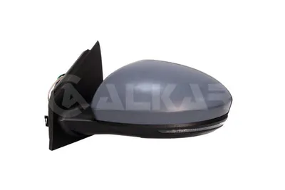 Produktbild von ALKAR 6143237 Außenspiegel Seitenspiegel Links für RENAULT Megane IV Grandtour (K9A/M/N) Beheizt Asphärisch Grundiert Elektrisch